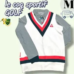 le coq sportif GOLF ベスト シャツ セット M カラーボタン