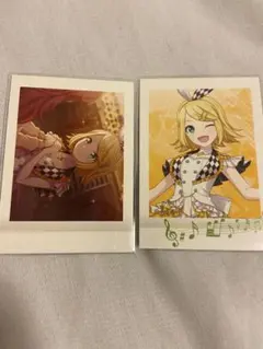 プロセカ 鏡音リン ぱしゃこれ 묶음 판매 ２枚