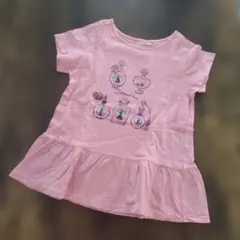 ディズニープリンセストップス　130cm女の子