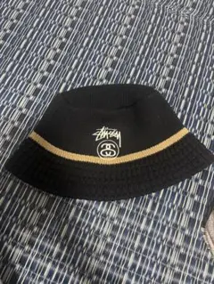 美品Stussy SS-LINK KNIT BUCKET HAT バケットハット