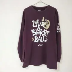 asics アシックス バスケットボール 長袖 Tシャツ