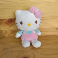 ハローキティ ぬいぐるみ ピンク 花飾り おすわり サンリオ 正規品 ハローキティ ぬいぐるみ ピンク 花飾り おすわり サンリオ 正規品