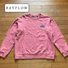 BAYFLOW バックプリント スウェット トレーナー♠︎サイズ3