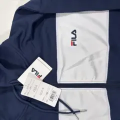 FILA パーカー ネイビー ホワイト 新品のサムネイル