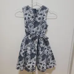 タルティーヌエショコラ リバティ ワンピース 120