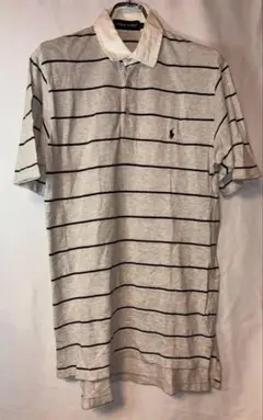 POLO GOLF RALPH LAUREN ストライプポロシャツ S