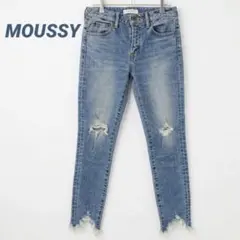 マウジー JW fringe cropped Skinny デニム 24