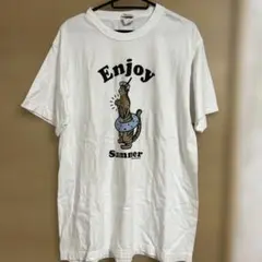 Enjoy Summer Tシャツ Lサイズ ホワイト