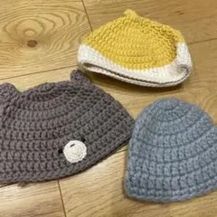ニット帽 3点セット