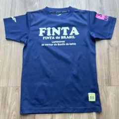 FINTA フィンタ プラクティスシャツ ネイビー 150のサムネイル