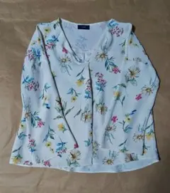 プリントブラウス