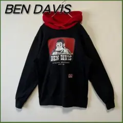 ベンデイビス BEN DAVIS ビッグロゴ プルオーバーパーカー