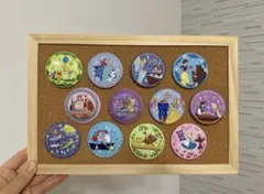 ディズニー 刺繍缶バッジ 12種類セット インテリア