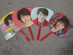 嵐 櫻井翔くんのミニうちわ 4個セット