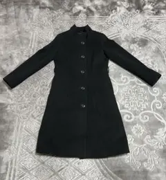 THE SUIT COMPANY ロングコート 36 ブラック