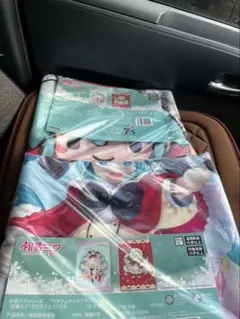 初音ミクシリーズ プラチナムザッカ ブランケット クリスマス2025 2種