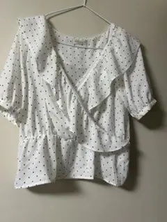 earth music&ecology ドットトップス