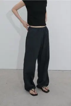 TODAYFUL ボーイフレンドナイロンパンツ 38 ブラック 美品 - メルカリ