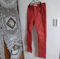 SALT AVENUE カラーパンツ　レッド