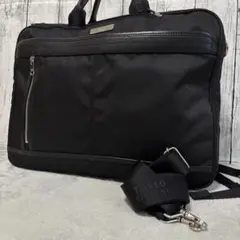 3way 美品✨タケオキクチ　ビジネスバッグ　ブリーフケース　リュック　黒のサムネイル