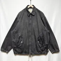 サイズL！SSZ ビッグデニムドリズラージャケット オーバーシルエットサイズ！のサムネイル