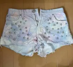 美品　Sサイズ　jouetie スタースタッズ ショートパンツ　夏服のサムネイル