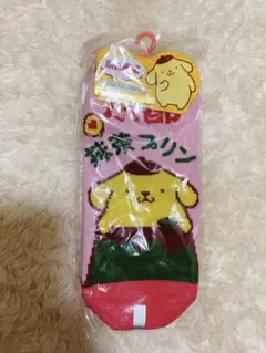 ポムポムプリン 靴下 スニーカーソックス 京都限定