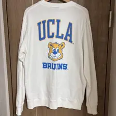 UCLA BRUINS スウェット Lサイズ ホワイト ビッグロゴのサムネイル
