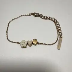 マリークワント　ブレスレット　花　ハート