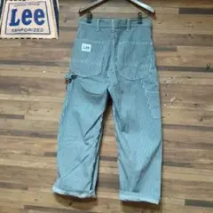 Lee-リー ヒッコリーストライプ ワークパンツ ワイドペインターパンツ