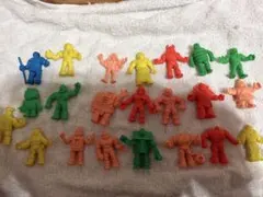 22個　キン消し　キン肉マン　ケンダマン　プリズンマン　バッファローマン　等