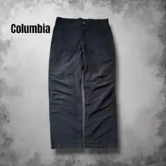 Columbia オムニシールド ナイロンテックパンツ ワイド黒パンツ USA