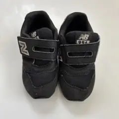New Balance 996 ブラック ベルクロスニーカー