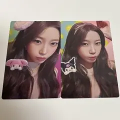 LESSERAFIM「DIFFERENT」マイメロディ&クロミトレカ　カズハ