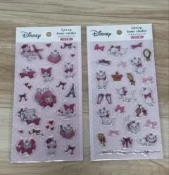 ディズニー マリーちゃん エポキシラメシール 2点セット