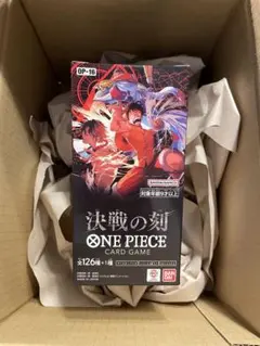 即日発送可能 テープ付き 未開封 ワンピースカードゲーム 決戦の刻 Box