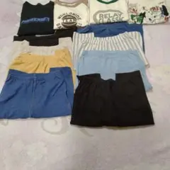 ❤️ユニクロ・定番・Tシャツ＆半パンツ・12枚セット・ 110cm❤️