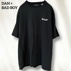 DAN × BAD BOY コラボ 黒 Tシャツ グッドボーイ 限定品 y2kのサムネイル