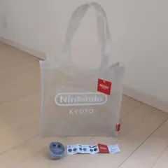 値下【セット】Nintendo クリアバッグ＋コントローラーフィギュア