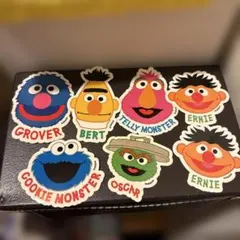 セサミストリート ステッカー 7枚セット