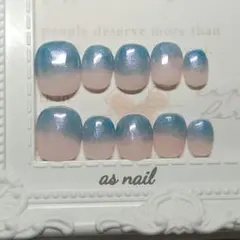 No.32 グラデーション 水色