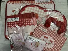 mikko サンリオ　くじ　6点セット　ブランケット　マット　ミニトート