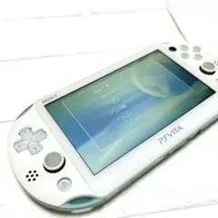 美品❣️任天堂 PSVita PCH2000本体 動作良好 ライトブルー 白