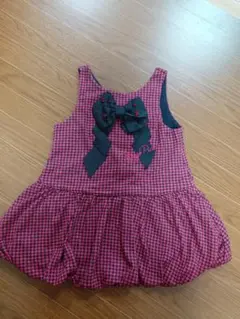 mezzo piano 千鳥格子 ワンピース 90cmのサムネイル