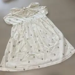 テータテート　バースデイ　半袖ワンピース　90サイズ　花柄　女の子のサムネイル