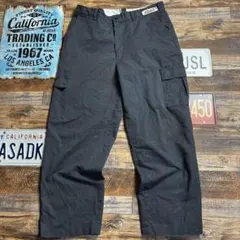 Aramark ワークカーゴパンツ チャコールグレー W36 L相当 古着