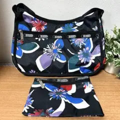 LeSportsac 花柄ショルダーバッグフラワー