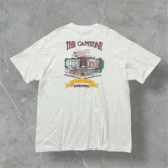 90s USA製 HanesBEEFY-TシングルステッチポケットTシャツXL白