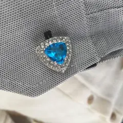 ゴージャス感満点! ブルーストーンカフスボタン