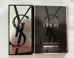 YSL ブラック OP オーデパルファム グリッター+オーデパルファムサンプル